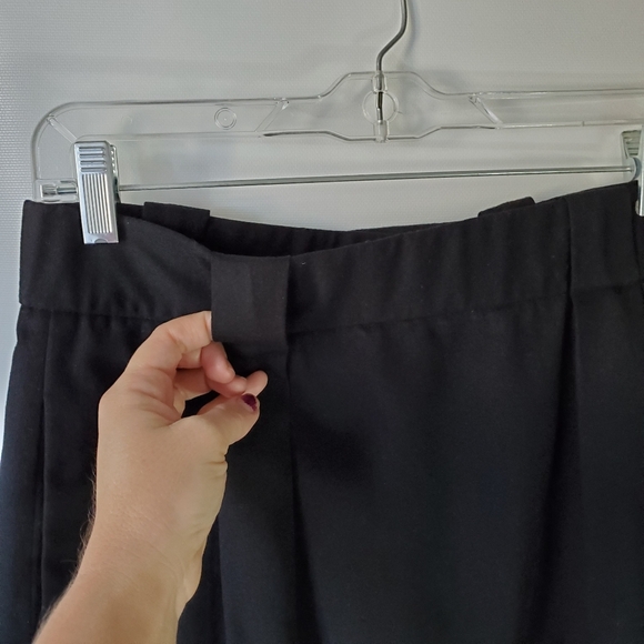 EVAN PICONE Designer Vintage 100% Wool Skirt Vintage Filly Lined Sz 14 - Picture 10 of 13